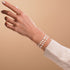 Perlmutt | 925er Sterlingsilber | Kleeblatt-Wrap